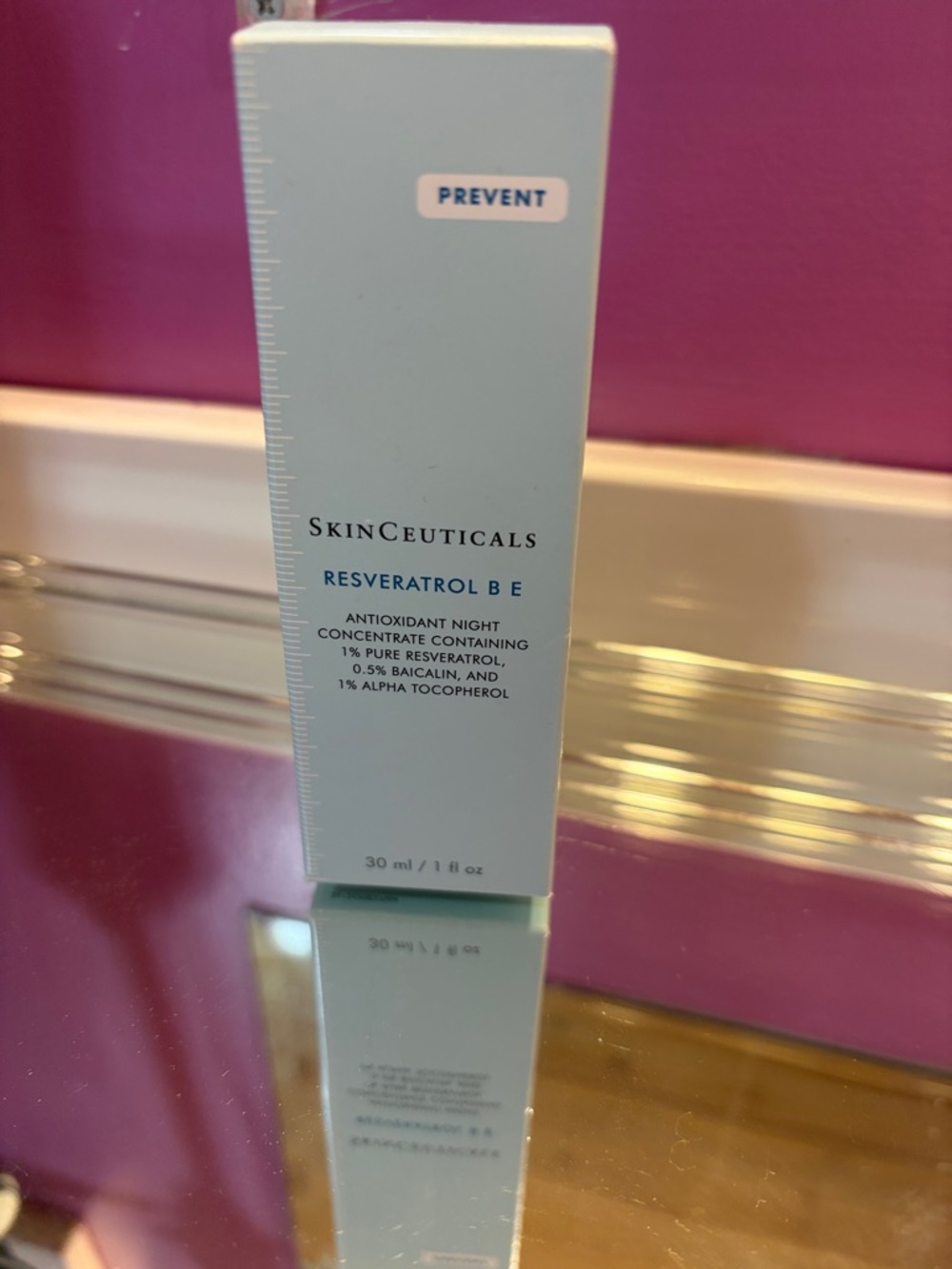 SkinCeuticals Resveratrol B E - Light Blue Packaging